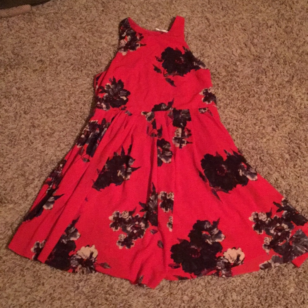 COPY - Feee people flutterby red dress